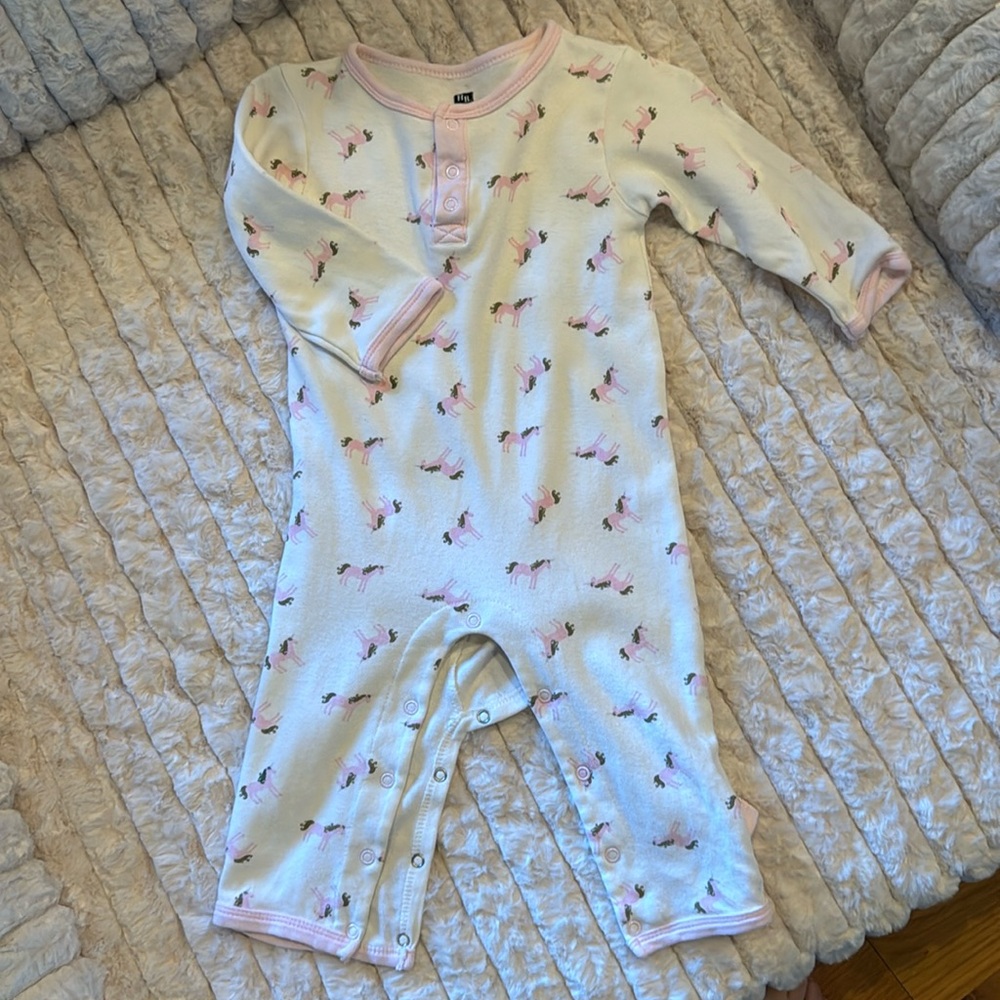 Honest brand unicorn onesie